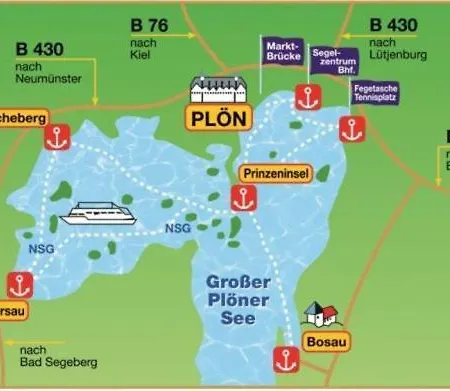 In Am Ploener Mit Eigenem Bootssteg App 12 *